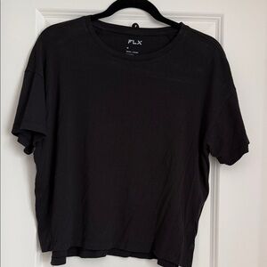 FLX Women's Black Short Sleeve Tee